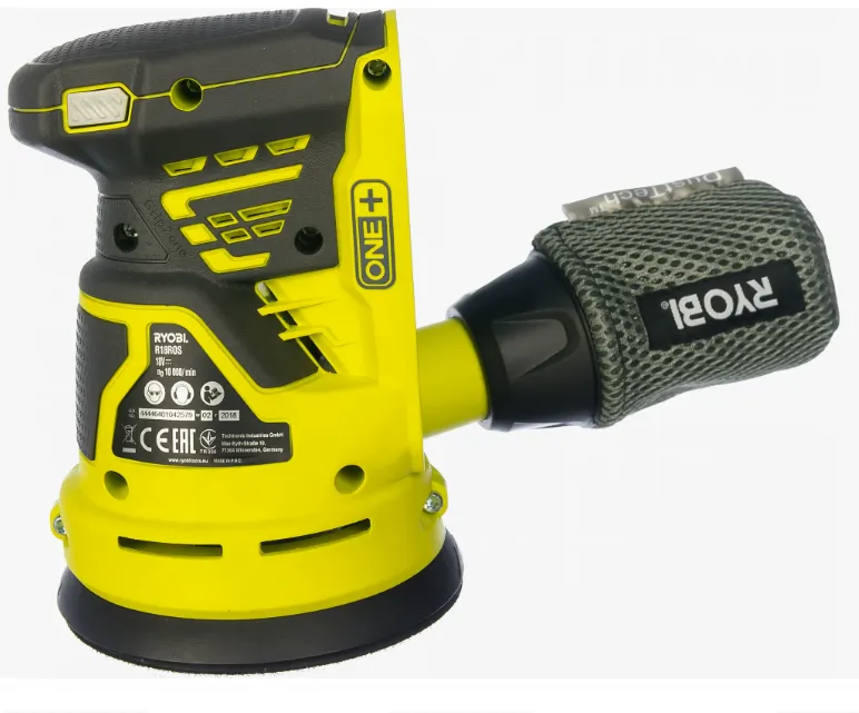 Эксцентриковая шлифмашина Аккумуляторная Ryobi r18ros